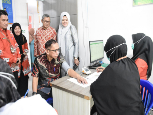 Asisten Ir. Azwan Buka Simulasi Pemeriksaan Kesehatan Gratis