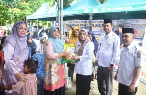 Wabup Misharti Buka GPM Desa Gunung Sari