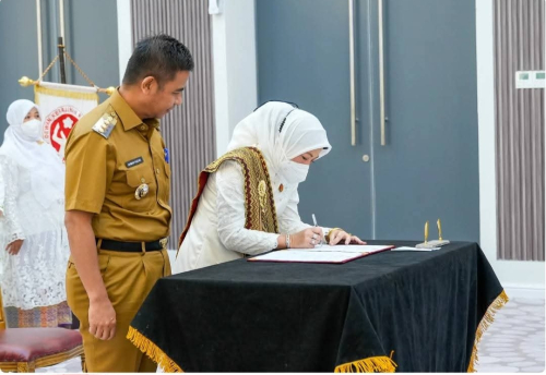Tengku Nurheryani Ahmad Yuzar Jabat Ketua Dekranasda Kampar