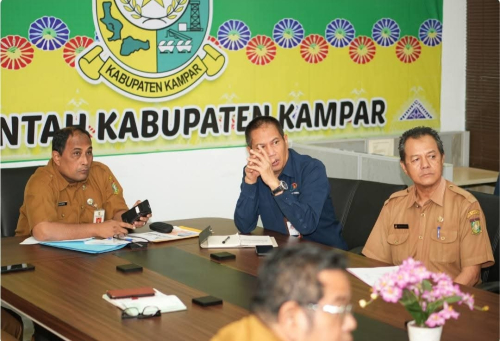 Pemkab Kampar Ikuti Rakor Inflasi Mingguan Bersama Mendagri