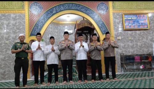 Ketua DPRD Kampar Hadiri Safari Kapolda Riau