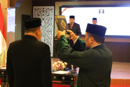 Dua Personil Satpol PP Kampar Dilantik Sebagai PPNS