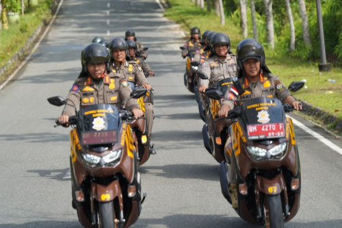 Pakai Kendaraan Operasional Baru, Kasatpol PP Kampar Pimpin Patroli Rutin