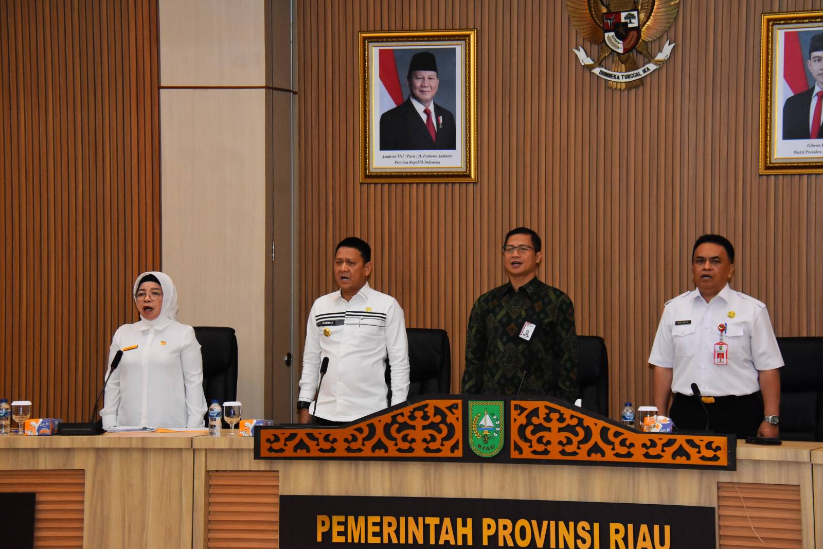 Pj. Bupati Kampar Komit Tingkatkan Capaian MCP 2025