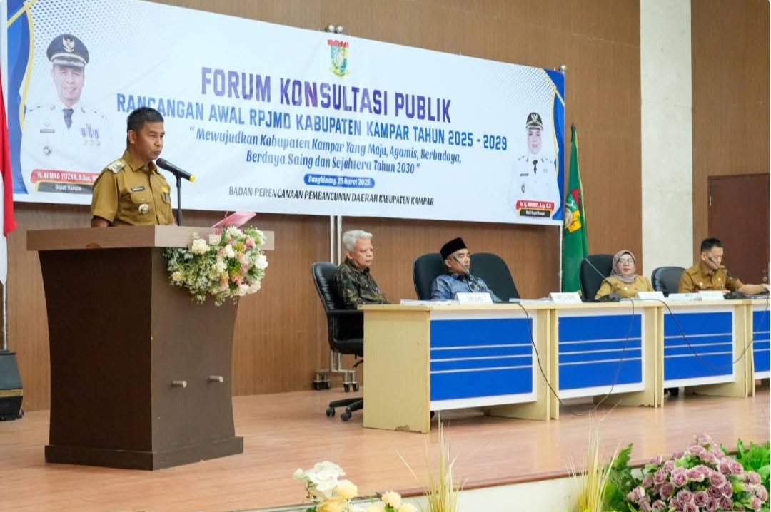 Bupati Buka Forum Konsultasi Publik (FKP) Rancangan Awal RPJMD